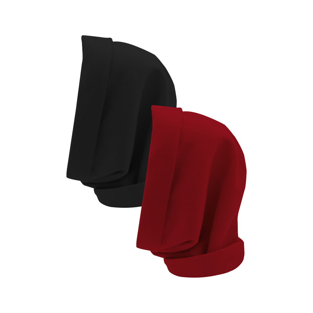 Black / Cranberry