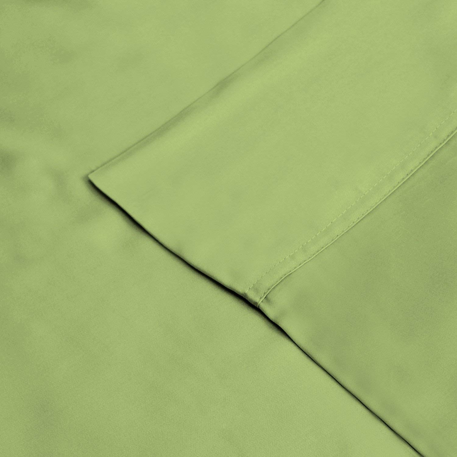 GoLinens Luxury Bamboo Rayon Pillowcases Set of 2 - 300 Thread Count King Size, Sage Green - Ultra Soft Bedding for Side Sleepers & Hot Sleepers, Perfect for Master Bedroom & Guest Room