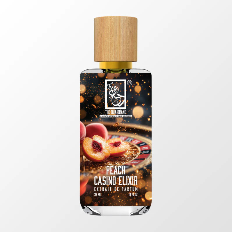 Peach Casino Elixir - Premium Peach Flavored Alcoholic Beverage for Parties, Clubs & Casino Nights | Refreshing Cocktail Mix for Summer Gatherings & Social Events