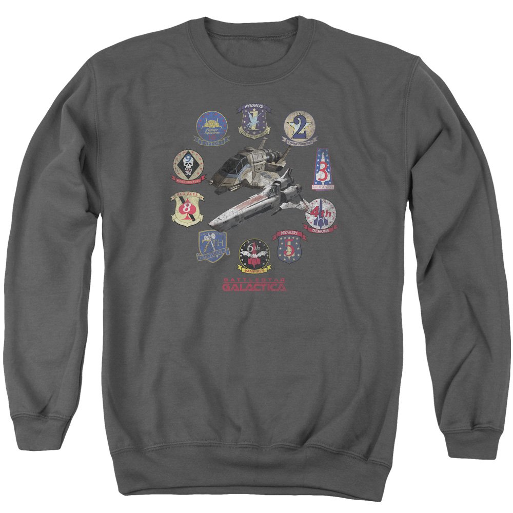 BSG Badges Unisex Crewneck Sweatshirt for Men & Women - Comfortable Cotton Pullover for Casual Wear, Street Style & Everyday Outfits