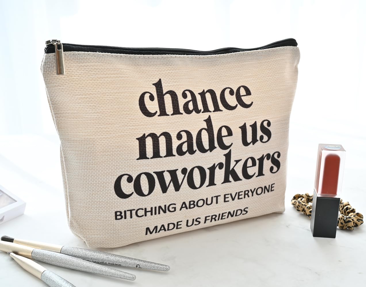 Women's Makeup Bag - Best Friend Gift for Her - Perfect for Travel & Daily Use