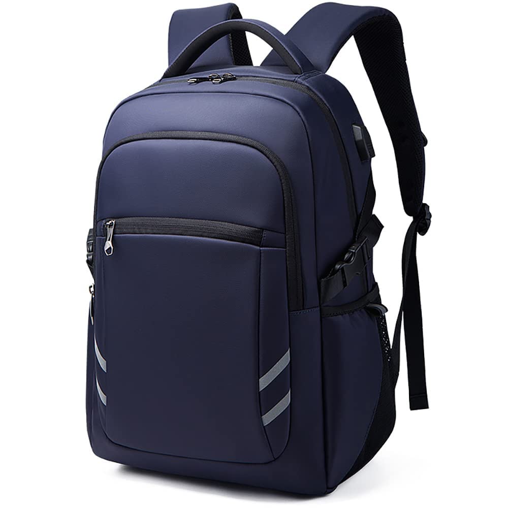 Men's Water Resistant Laptop Backpack with USB Charging Port - 15 Inch Business Travel Backpack for Work, School & College | Perfect for Commuting, Air Travel & Daily Use