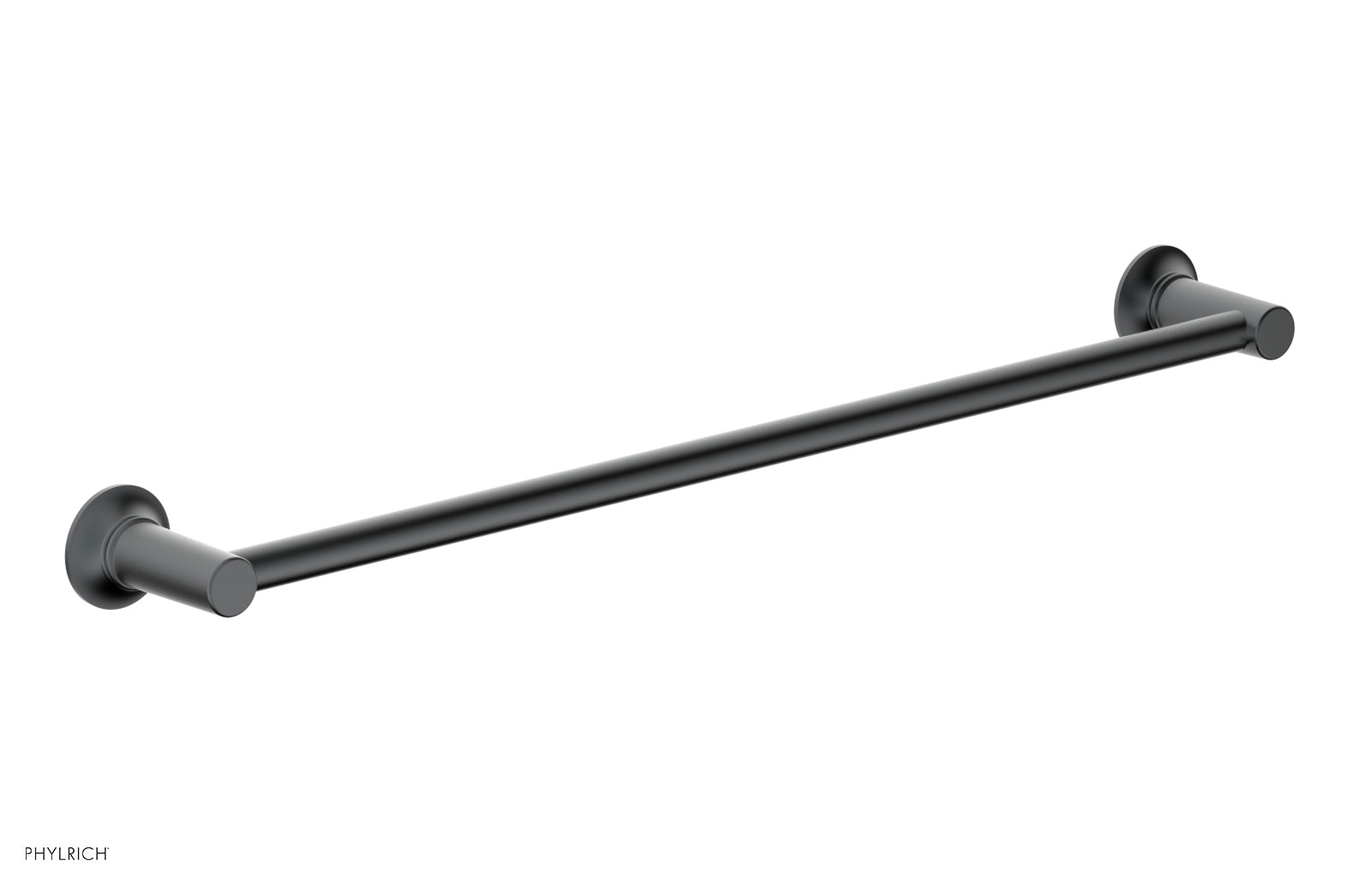 HEX MODERN 24-Inch Towel Bar 501 71 - Brushed Nickel Bathroom Towel Rack for Hand & Bath Towels - Perfect for Bathroom, Spa, and Guest Room Decor