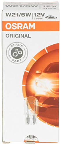 OSRAM 7515 Original 12V 21/5W Glass Wedge Base Lamps - 10 Pack for Automotive, Marine & Home Lighting Applications