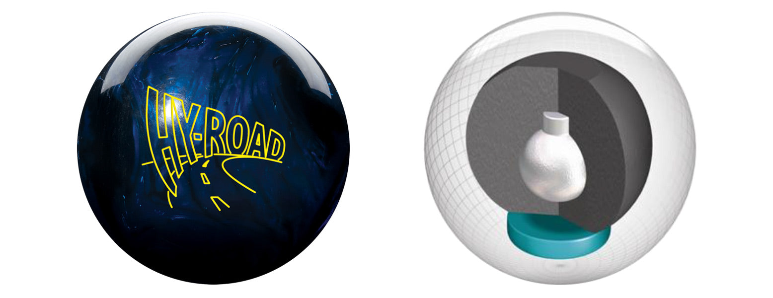 Storm Hyroad Bowling Ball - High Performance Reactive Resin for Strikes & Spares | Perfect for League Play & Tournaments