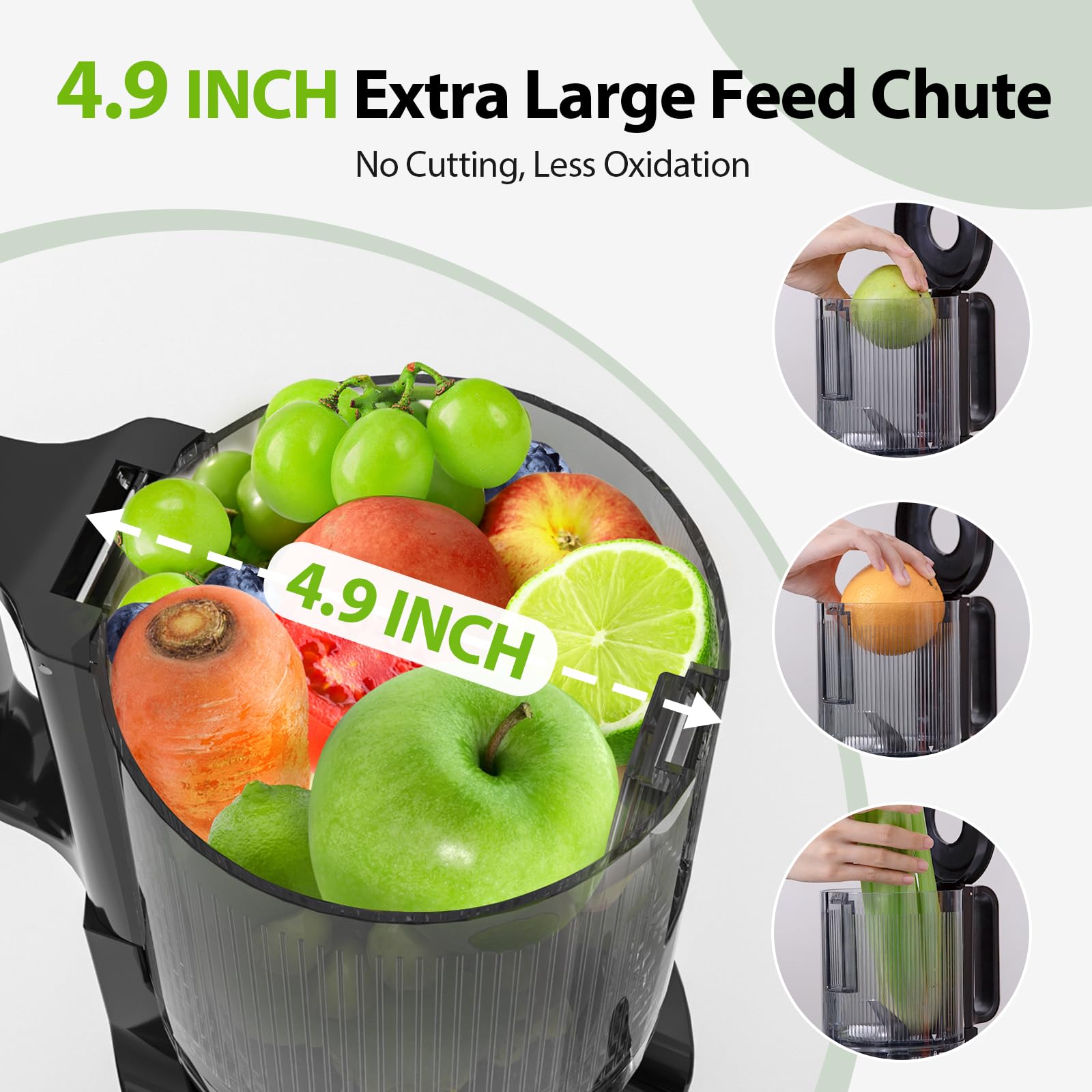 Aeitto Cold Press Juicer Machine - 4.9