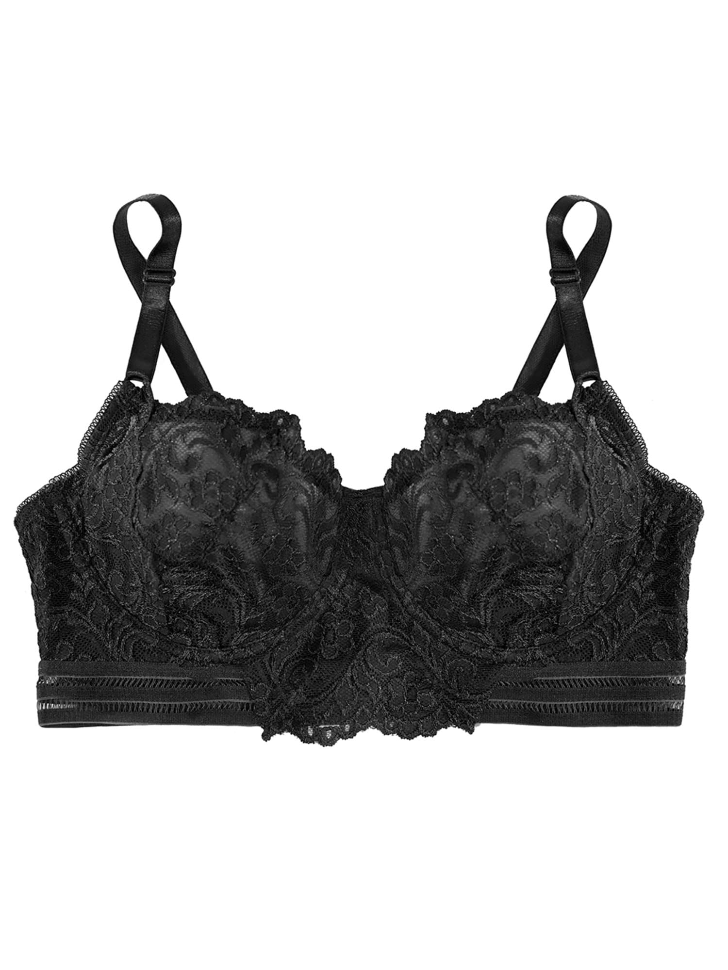 Smart & Sexy Women's Signature Lace Unlined Balconette Bra - Comfortable Everyday Wear & Special Occasions