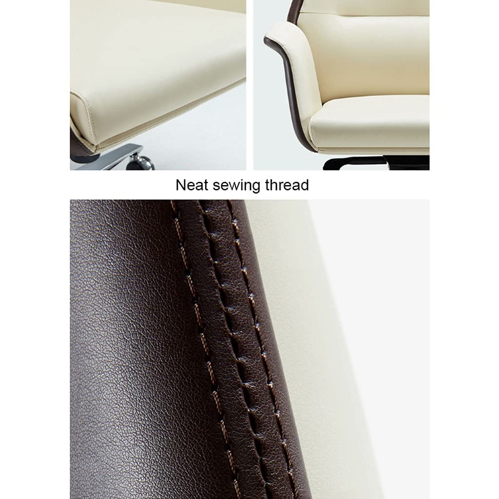 Premium Ergonomic Office Chair with Adjustable Backrest & Armrests - 360° Swivel & Height Adjustable Computer Desk Chair for Home & Professional Workspaces - Ideal for Long Hours of Comfortable Sitting in Office, Gaming, or Remote Work Setup