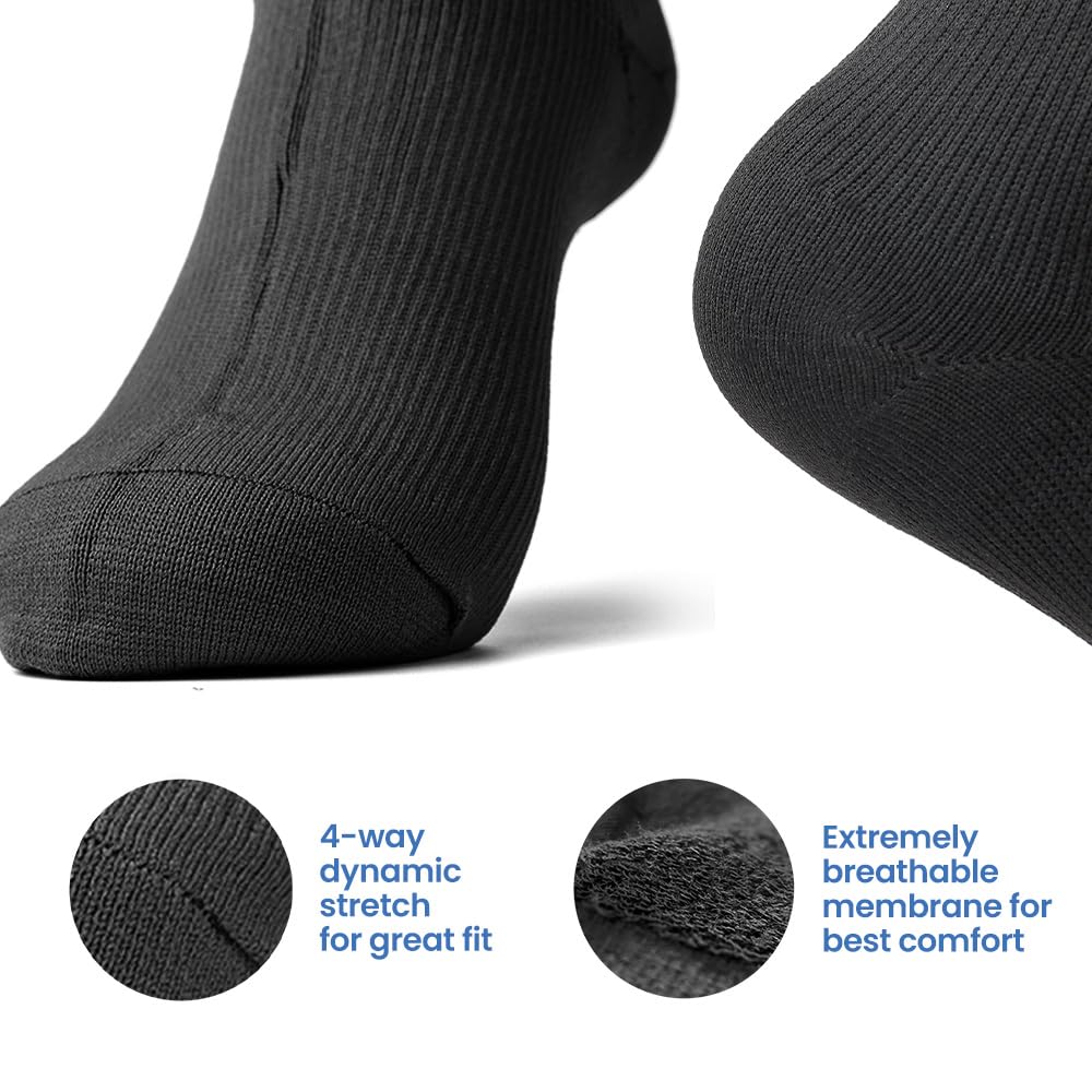 ABDEEZ Waterproof Wudhu Socks for Men & Women - Breathable Islamic Prayer Socks for Outdoor Activities, Hiking & Daily Use