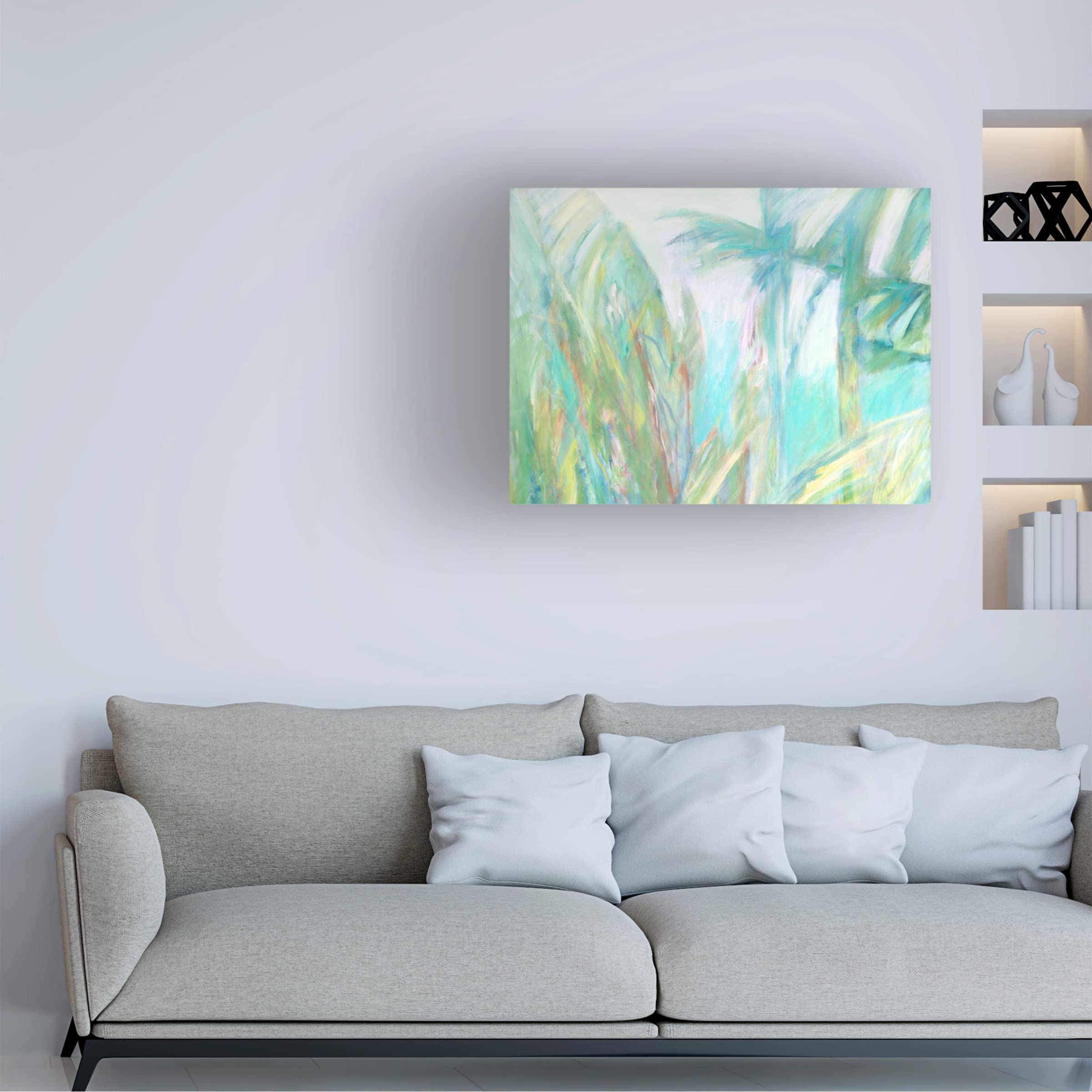 Trademark Fine Art 'Trade Winds Diptych I' Canvas Wall Art by Suzanne Wilkins - Perfect for Living Room, Bedroom & Office Decor