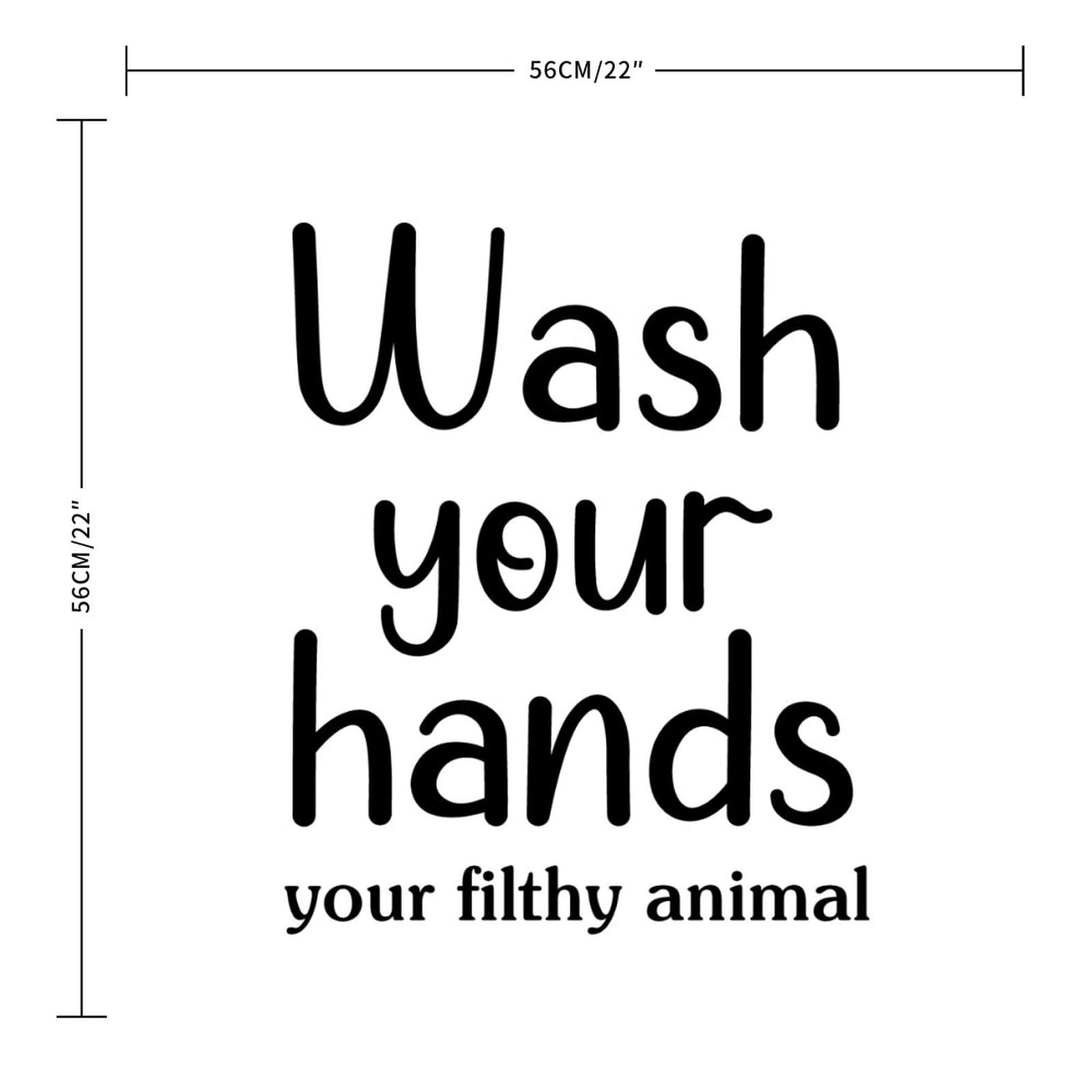 Funny Bathroom Wall Decal - Would Poop Here Again - Peel & Stick Vinyl Sticker for Kitchen, Nursery & Laundry Decor