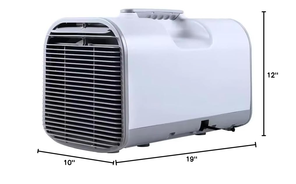 Portable Air Conditioner 5100BTU - Fast Cooling Mini AC Unit with Dehumidifier, 600W Low Power Consumption for Camping Tent, RV, Car, Truck & Van | Perfect for Outdoor Adventures, Fishing Trips & Summer Heat Relief