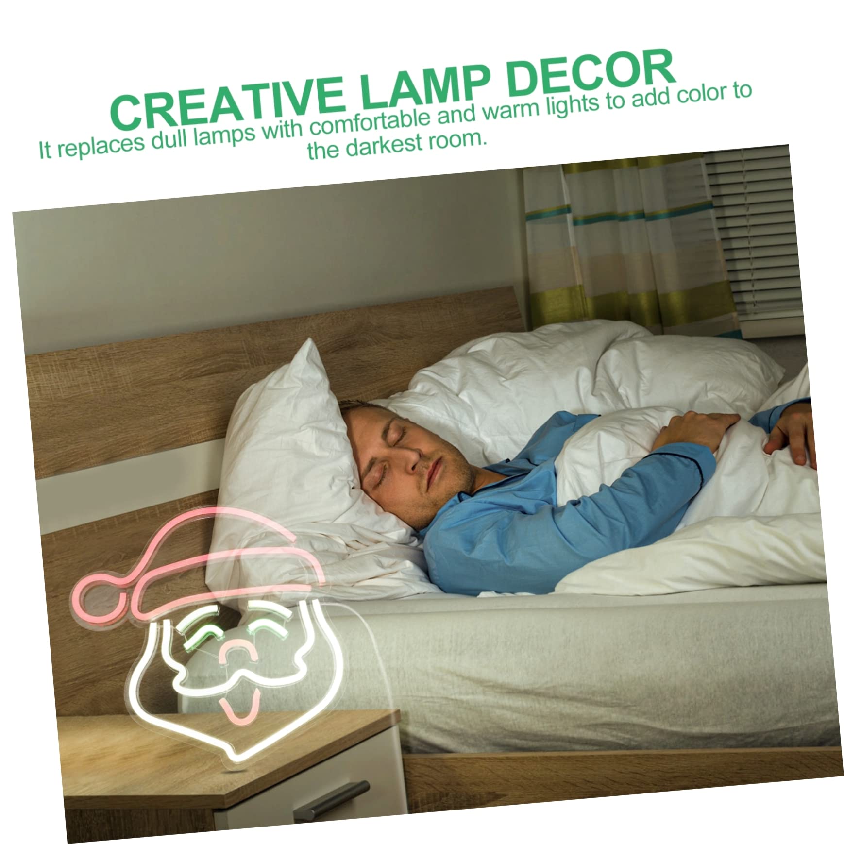 Angoily Neon Christmas Lights - LED Goblincore Room Decor for Bedroom, Party & Indoor Decoration | Vibrant Holiday Lighting for Home, Office & Festive Events