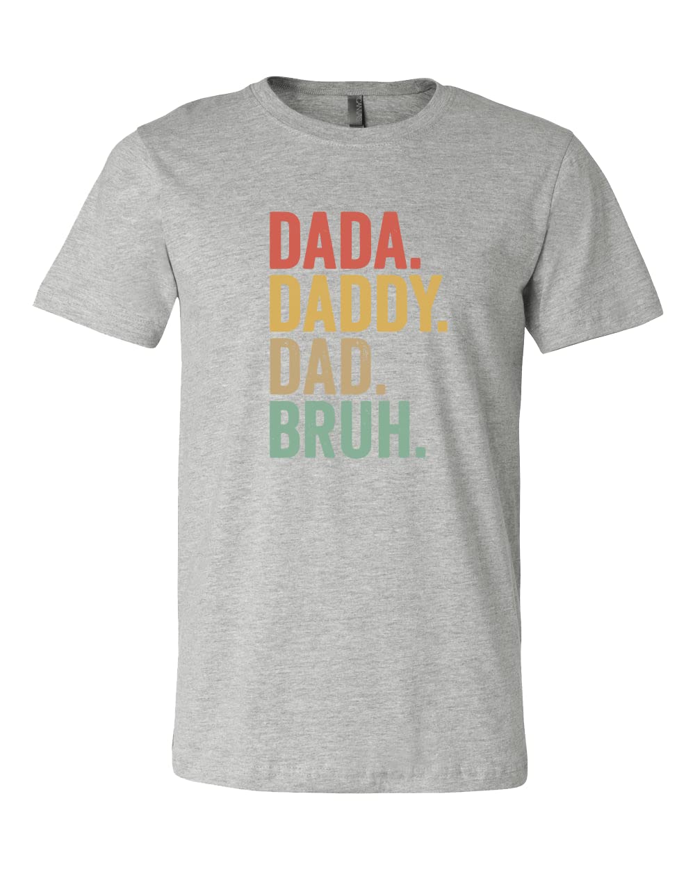 Funny Dad Shirt - Dada Daddy Bruh T-Shirt for Men | Perfect Father's Day Gift | Cool Casual Wear for Dads, Gifts for Dad from Daughter/Son