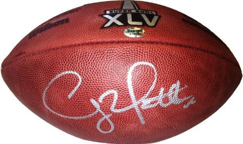 Clay Matthews Signed Super Bowl 45 XLV Authentic Game Football - Official NFL Collectible for Sports Memorabilia Fans & Home Decor