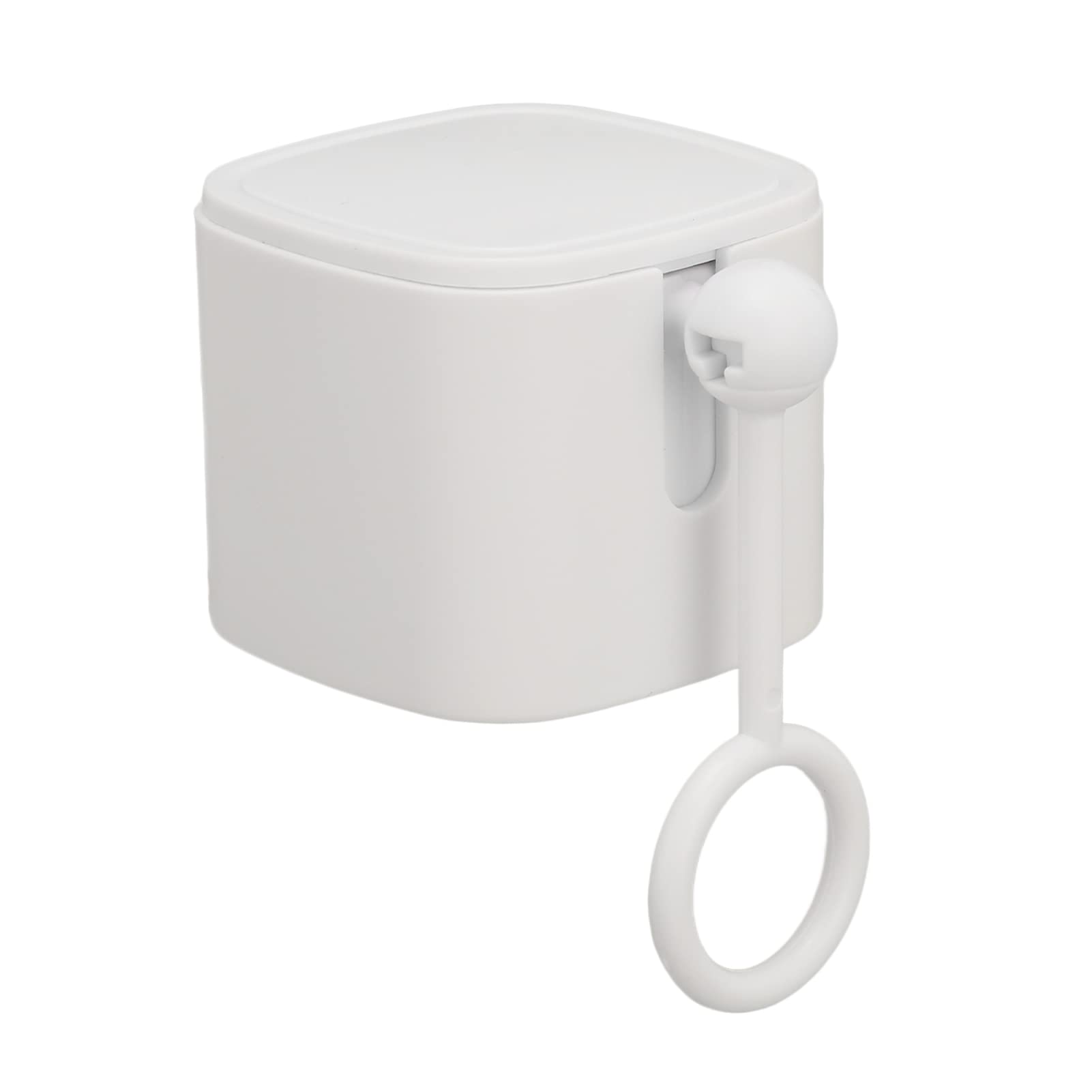 ASHATA Smart Switch Pusher - Bluetooth App Control with Remote, Timer & Voice Commands | 500mAh Rechargeable Battery | Works with Fans, TVs, Doorbells & Garage Doors | White | Perfect for Smart Home Automation & Hands-Free Control