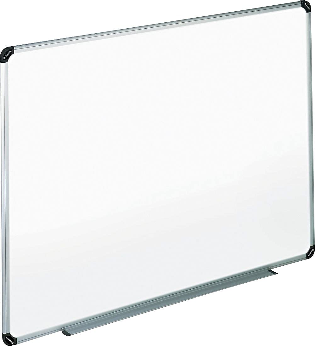 Universal 43734 Magnetic Dry Erase Whiteboard - 48x36 Inch Large White Board with Aluminum Frame for Office, Classroom & Home Use | Wall Mountable Whiteboard for Meetings, Teaching & Organization