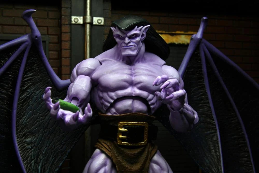 Goliath Disney’s Gargoyles NECA Ultimate Action Figure - Collectible 7-Inch Scale Figure with Multiple Accessories - Perfect for Display, Gifts, and Disney Fans Collection