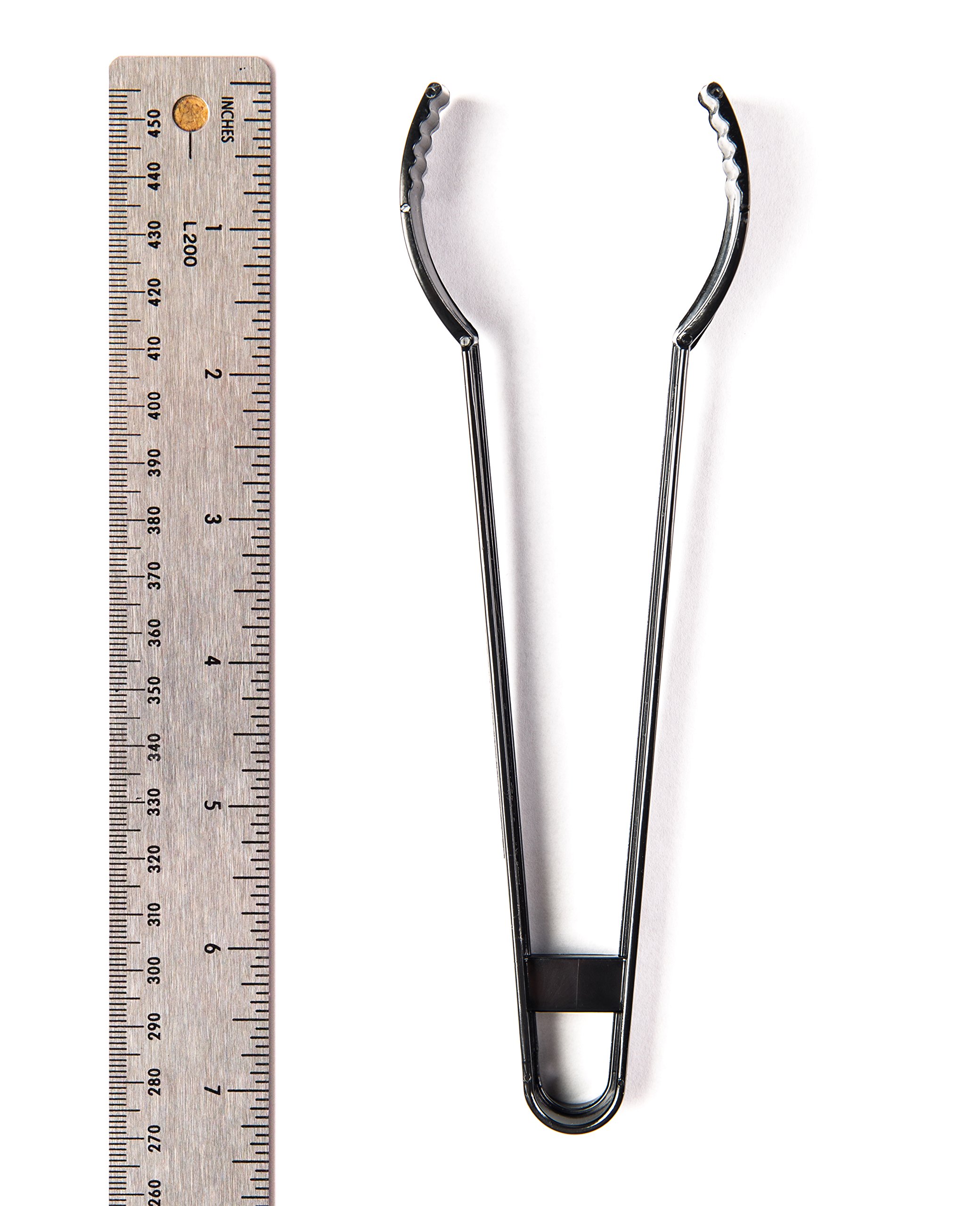 Biodegradable EcoPure Small Tongs - 7 Inch BPA-Free, Heat Resistant, Recyclable Serving Utensils (480 Count) - Perfect for Parties, Picnics, Catering & Eco-Friendly Events