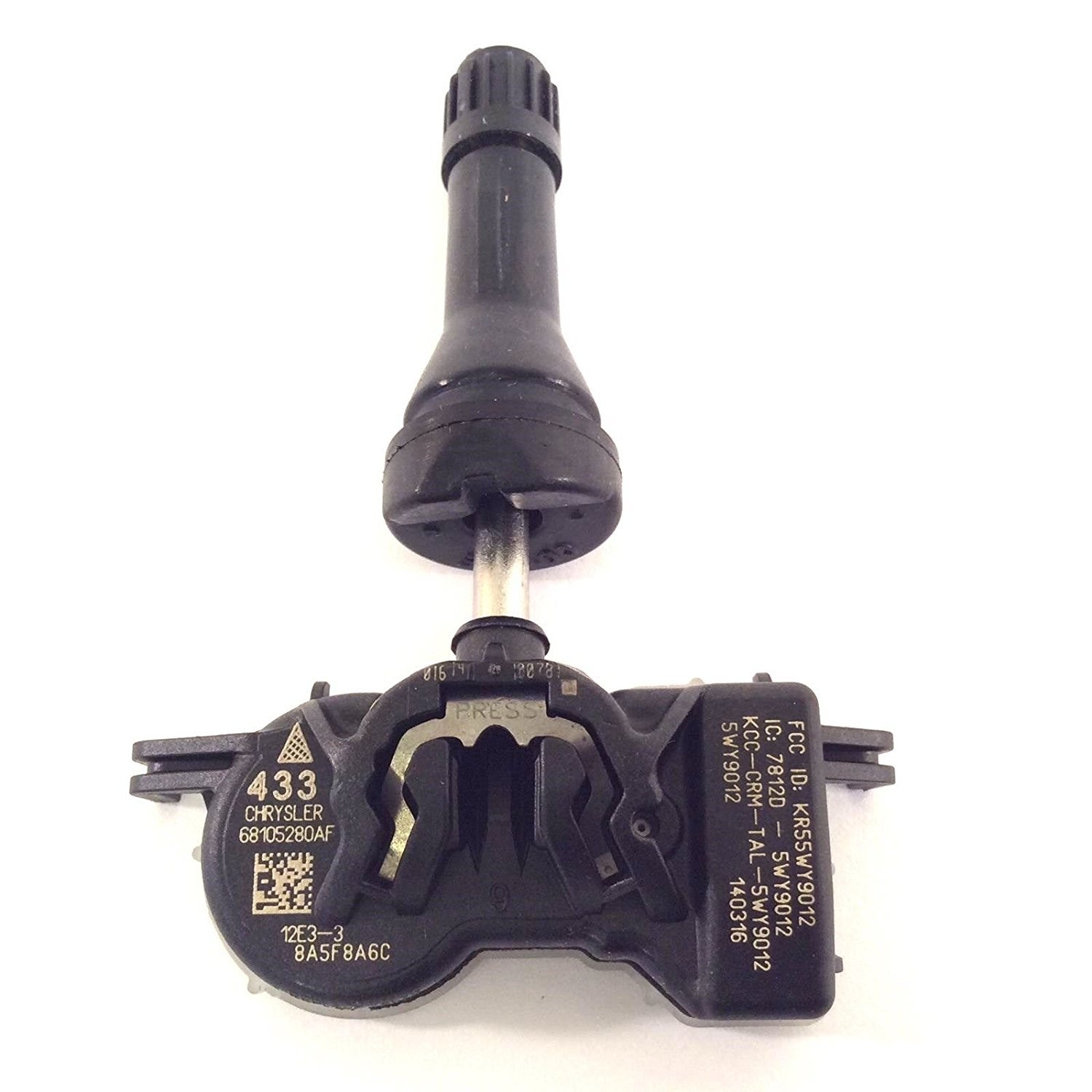 Mopar 68193586AC Tire Pressure Sensor - OEM Replacement Part for Jeep, Dodge, Ram Vehicles - Monitor Tire Pressure for Safe Driving