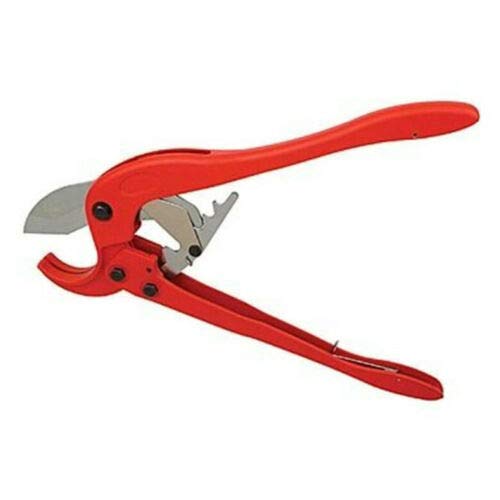 Heavy Duty PVC Pipe Cutter - 63mm Plastic Tube Shear for Cutting PVC, Gas & Plastic Pipes (Red, Model SA-0063) | Perfect for Plumbing, Irrigation & DIY Home Improvement Projects