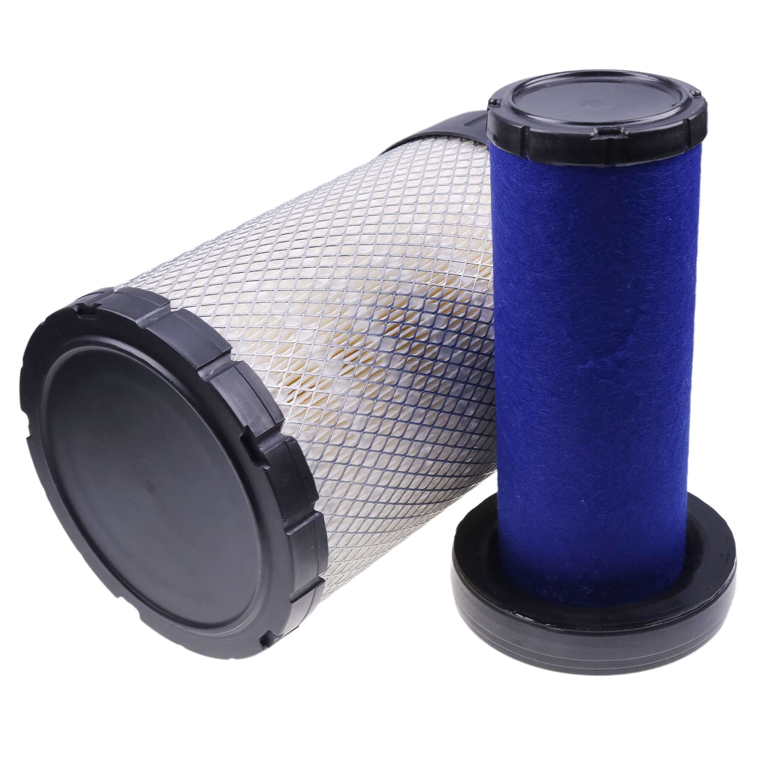 FridayParts Air Filter Kit AT338105 AT338603 - Compatible with John Deere Skid Steer Loaders 314G 315 317G 320G 324G 325G - Heavy Duty Replacement Air Filter for Construction & Agricultural Equipment Maintenance