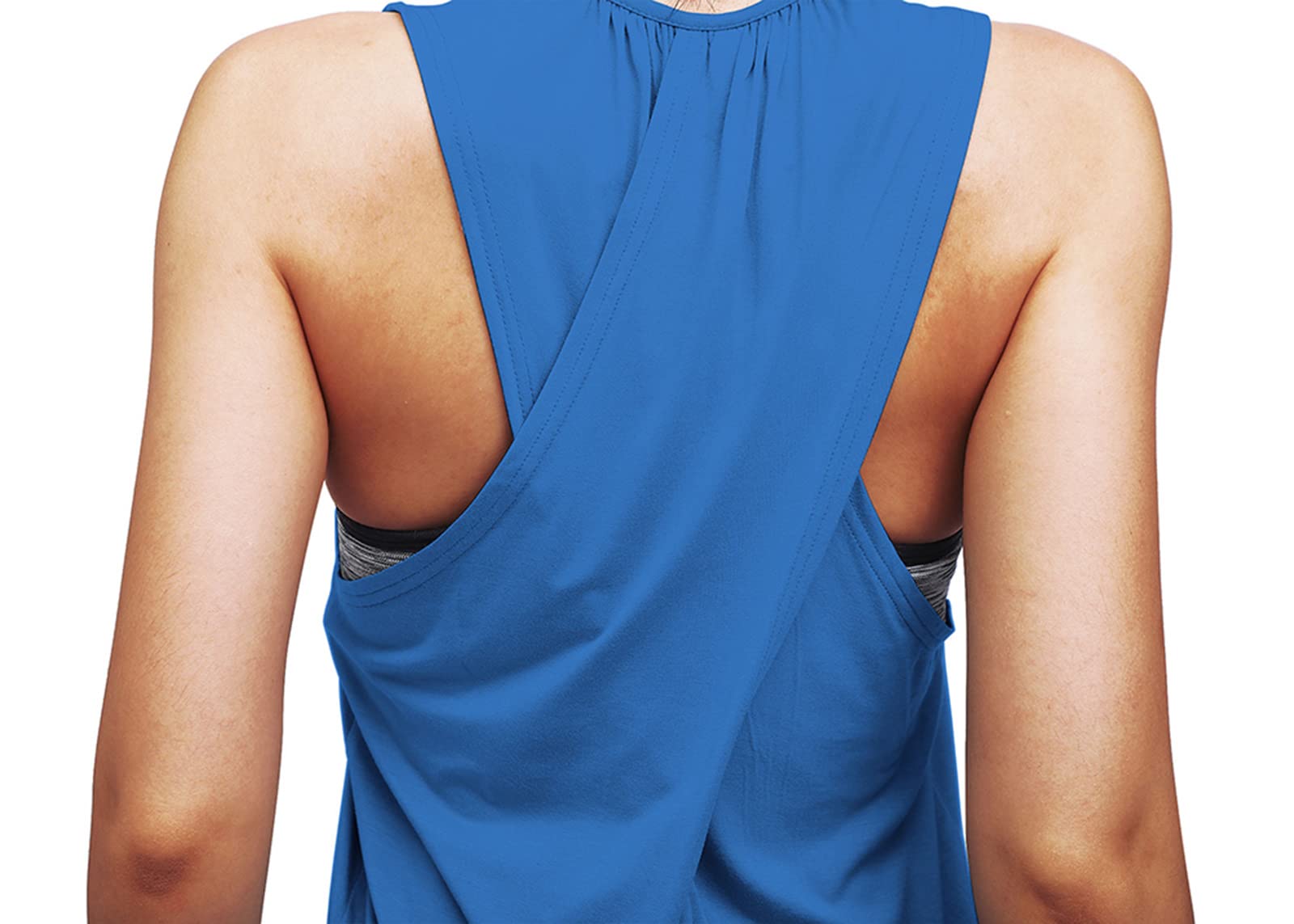 Women's Workout Tops - Mippo Yoga Tank Tops for Gym, Running & Summer Athletic Wear | Breathable & Comfortable Fitness Shirts for Yoga, Pilates & Cardio