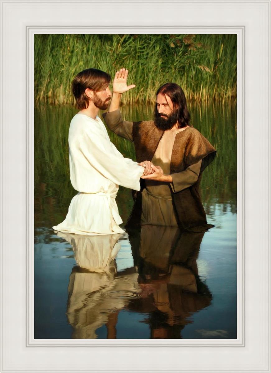 Behold The Lamb Of God - Religious Wall Art Decor for Home & Church - Perfect for Christian Faith Inspiration & Spiritual Decorations