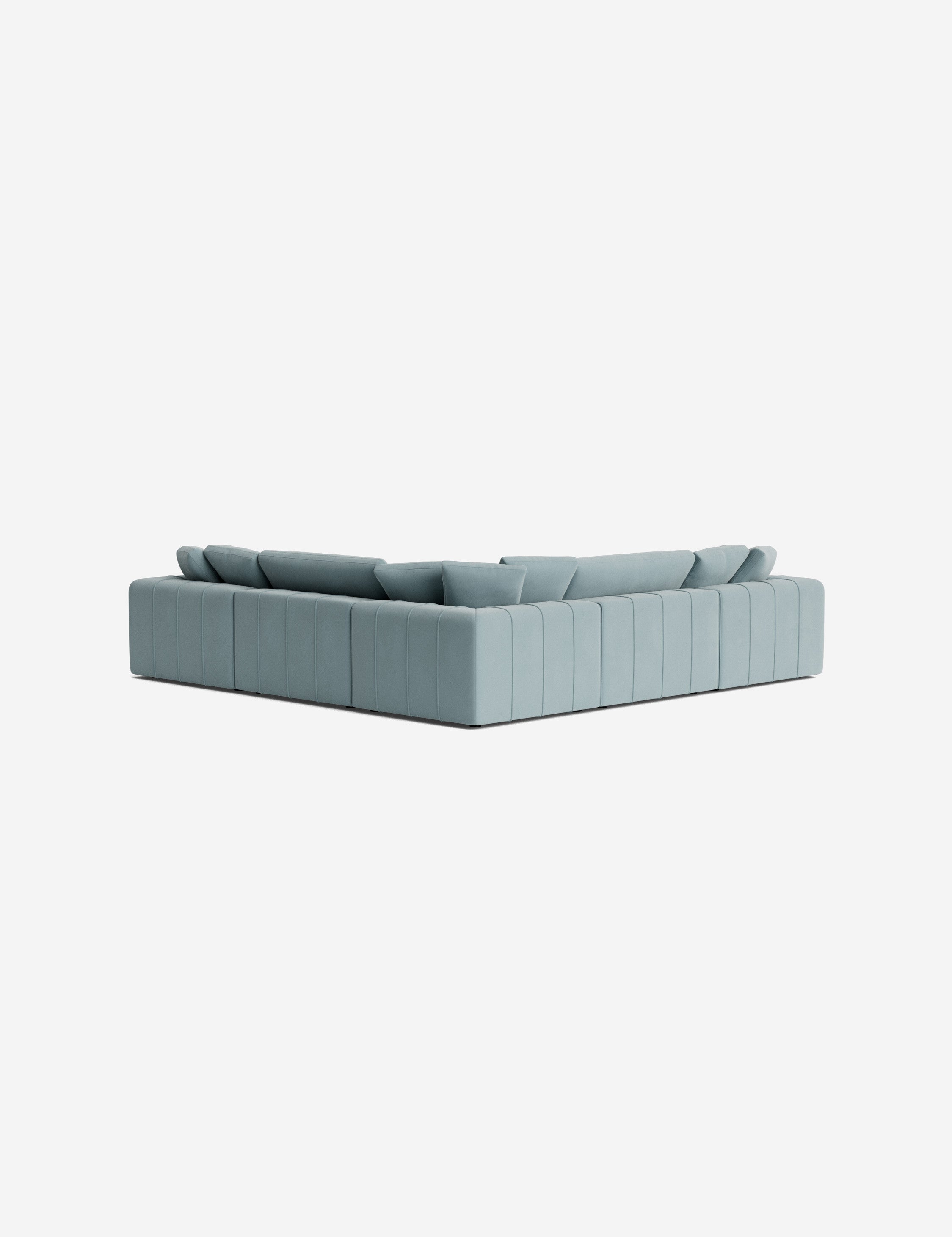 Capella Modular Corner Sectional Sofa - Modern L-Shaped Living Room Furniture for Small Spaces | Perfect for Apartments, Condos & Cozy Homes