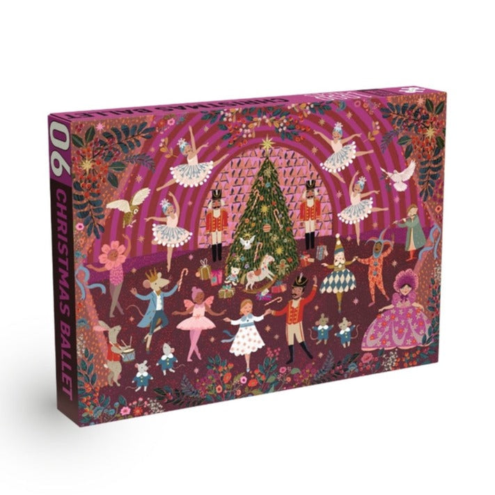 Christmas Ballet 1000 Piece Jigsaw Puzzle - Holiday Family Activity & Home Decor for Adults and Teens