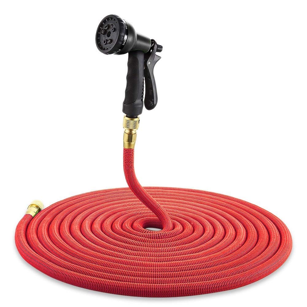 **Expandable Garden Hose 25FT-100FT with Spray Gun - Flexible, Lightweight, Durable Magic Water Hose for Outdoor Watering, Car Washing & Gardening**    *(Perfect for Lawns, Patios, Washing Cars, Pets & Plants – Easy Storage & Kink-Free Design)*