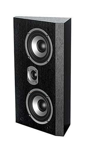 Dynavoice Magic FX-4 Black Bookshelf Speakers - Wall & Ceiling Mountable Dolby Atmos Surround Sound System for Home Theater & Gaming Setup