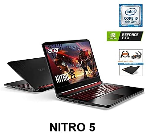 Acer Nitro 5 Gaming Laptop - i5-9300H, GTX 1650, 16GB RAM, 512GB SSD for Ultimate Gaming Performance