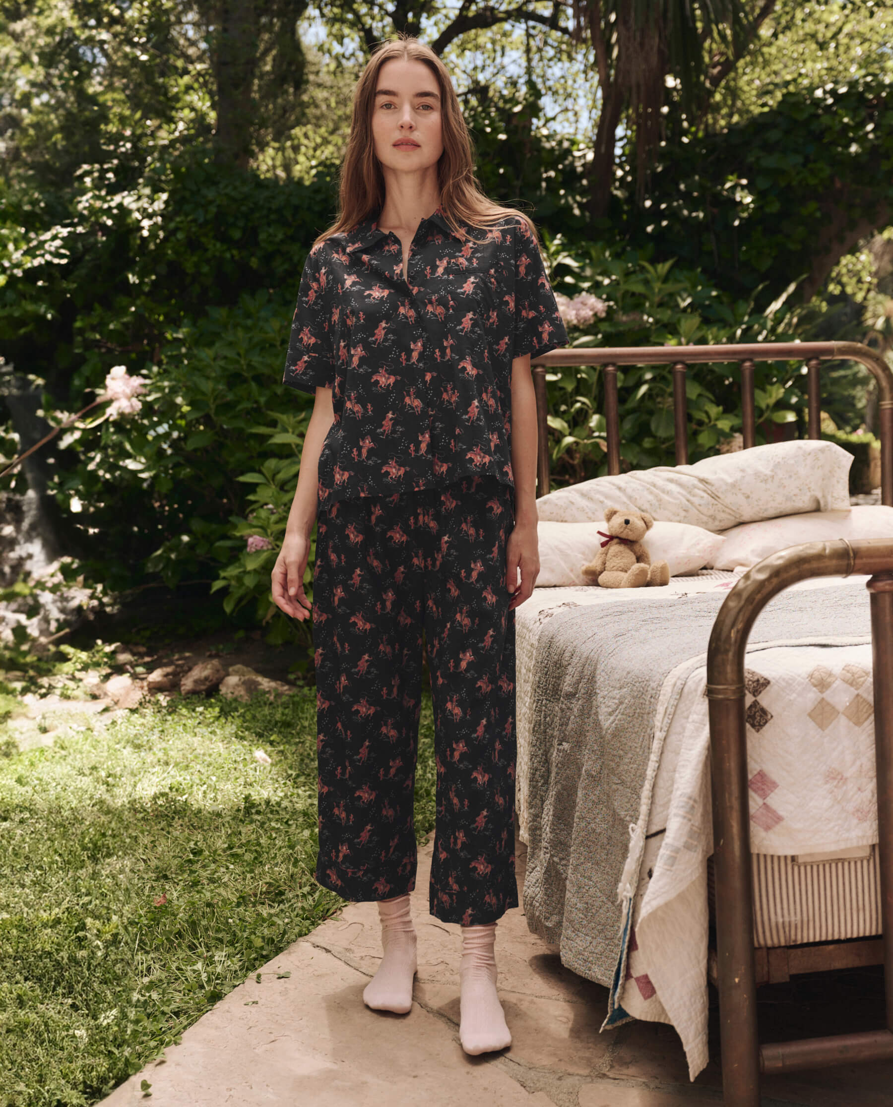 Easy Sleep Pants for Women - Soft & Comfortable Navy Blue Lounge Pajama Bottoms - Perfect for Relaxing at Home, Lounging & Nighttime Comfort