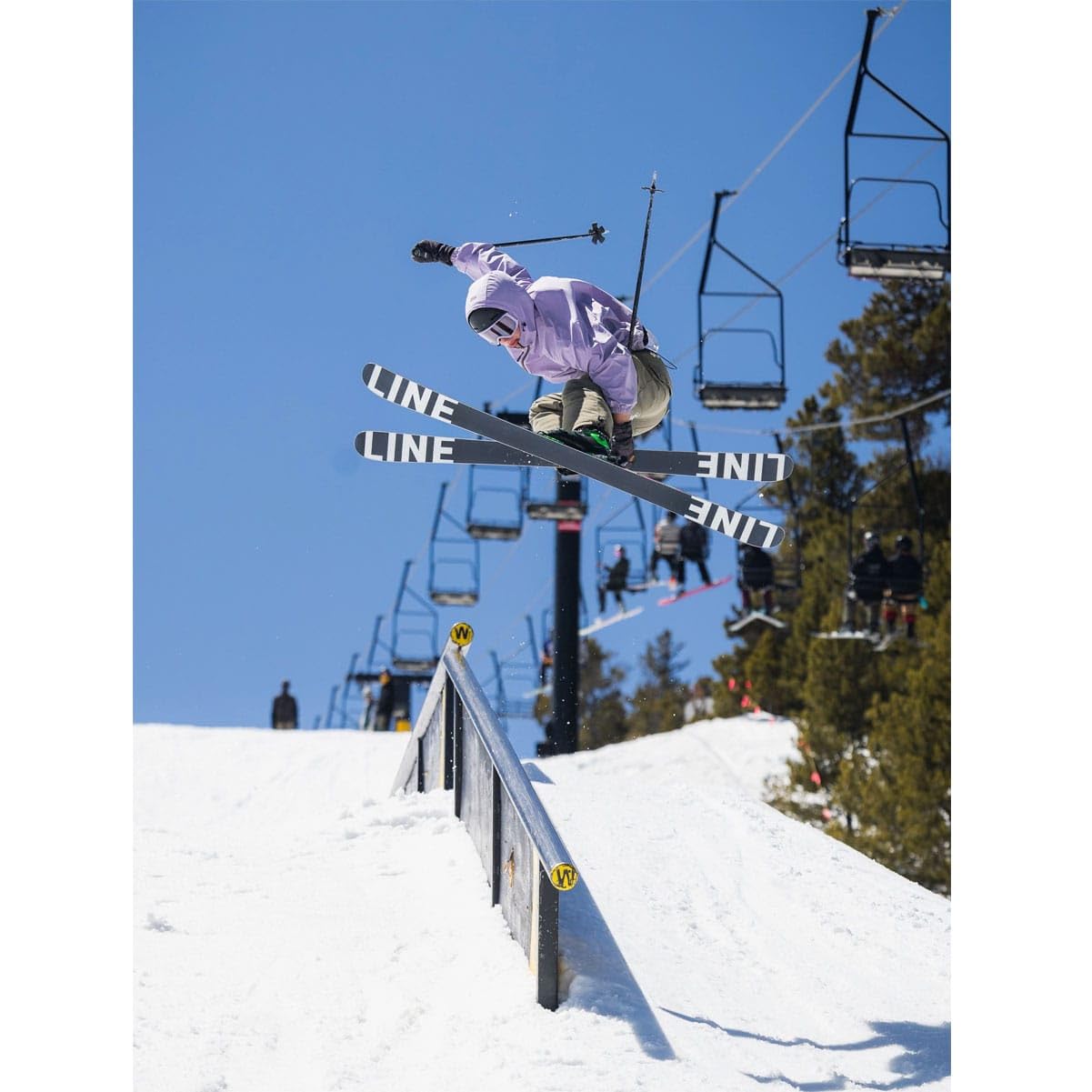 2025 Line Honey Badger Skis - Premium All-Mountain Skis for Men & Women | Perfect for Powder, Groomers & Freeride | Durable Construction for Advanced Skiers