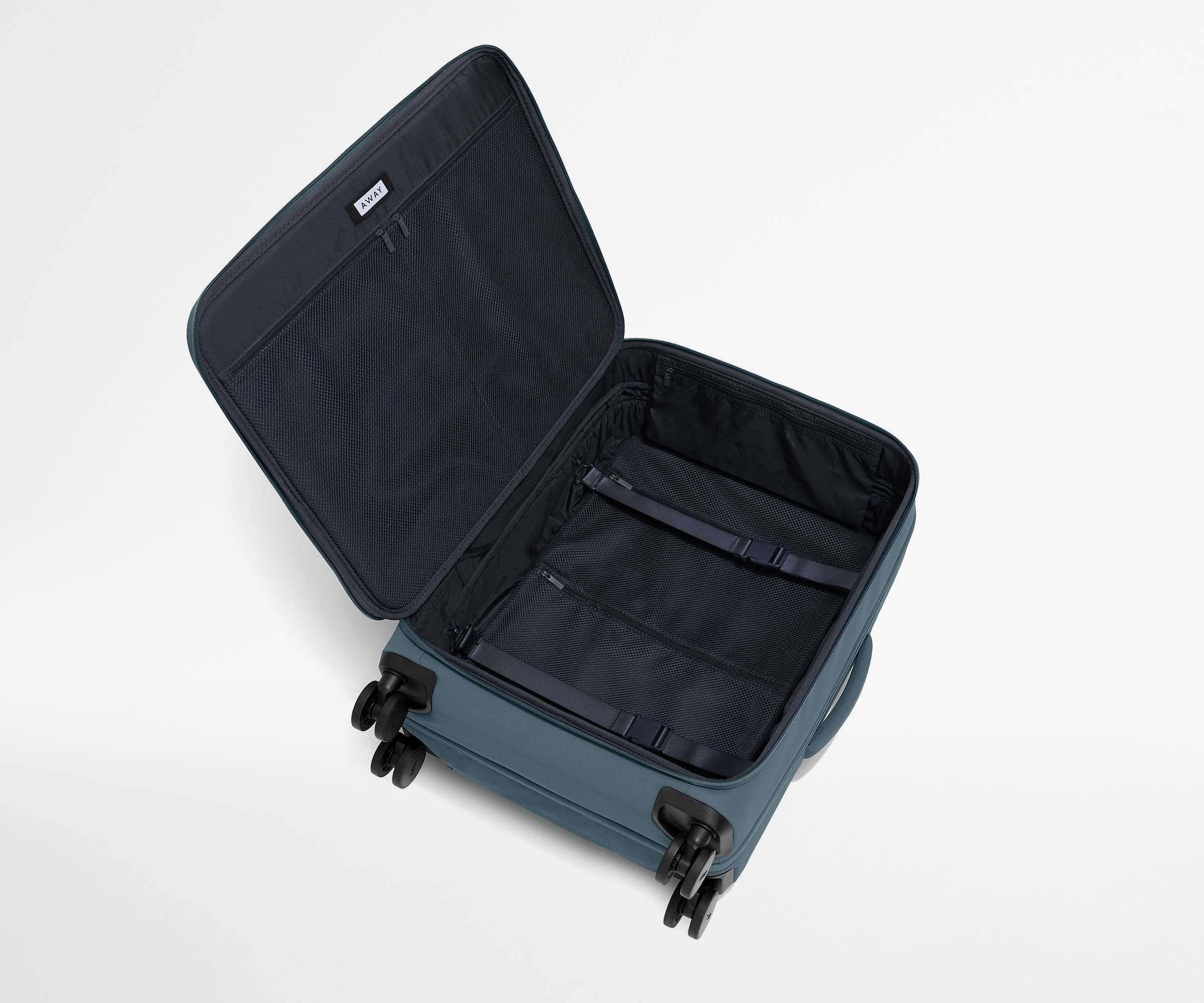 Premium Softside Medium Luggage in Coast Blue - Lightweight & Durable Suitcase for Travel, Business Trips & Weekend Getaways