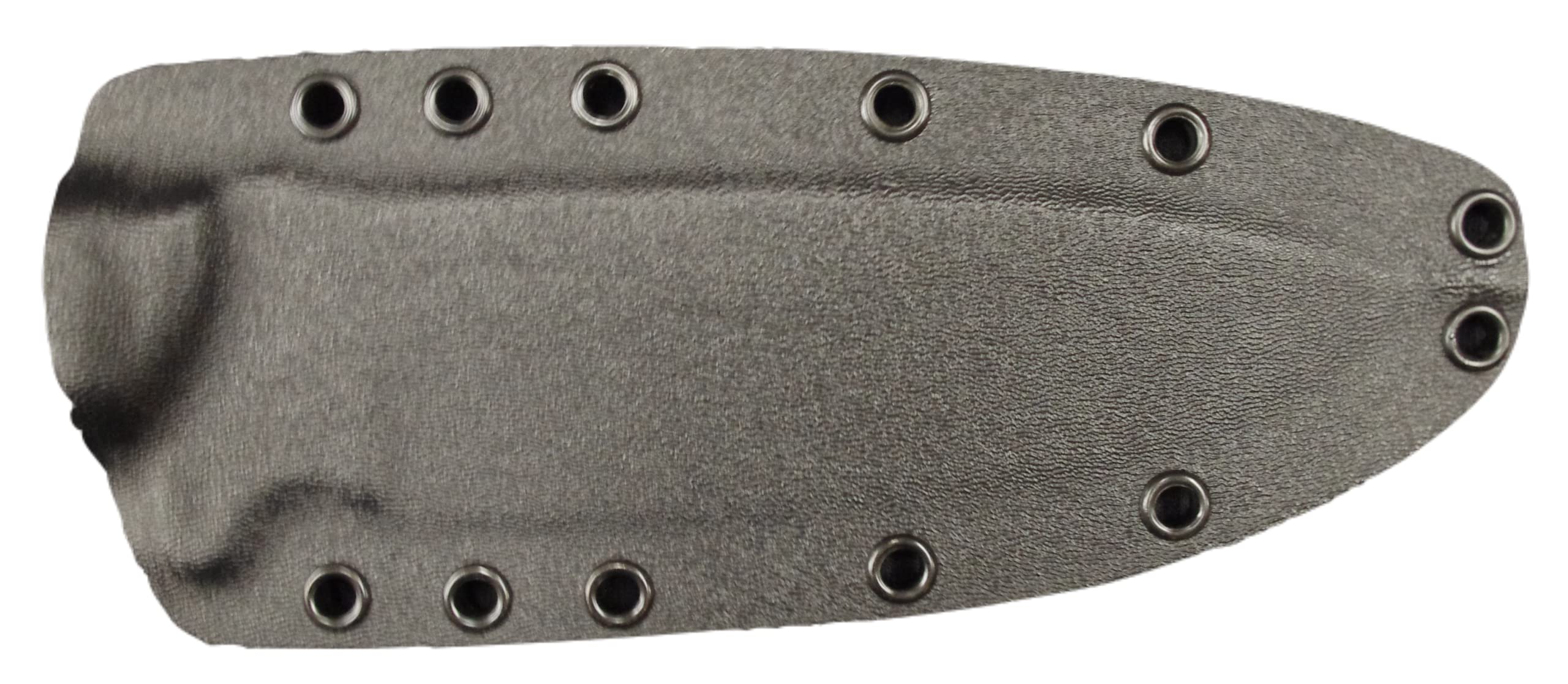 TOPS Knives Silent Hero Fixed Blade Knife with Black Kydex Sheath by Red Hill Sheaths - Survival, Hunting, Outdoor Camping EDC Tactical Tool