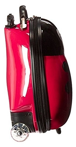 Heys Travel Tots Lady Bug Kids Luggage - Cute Ladybug Design Carry-On Suitcase for Children | Perfect for Air Travel, Road Trips & Sleepovers