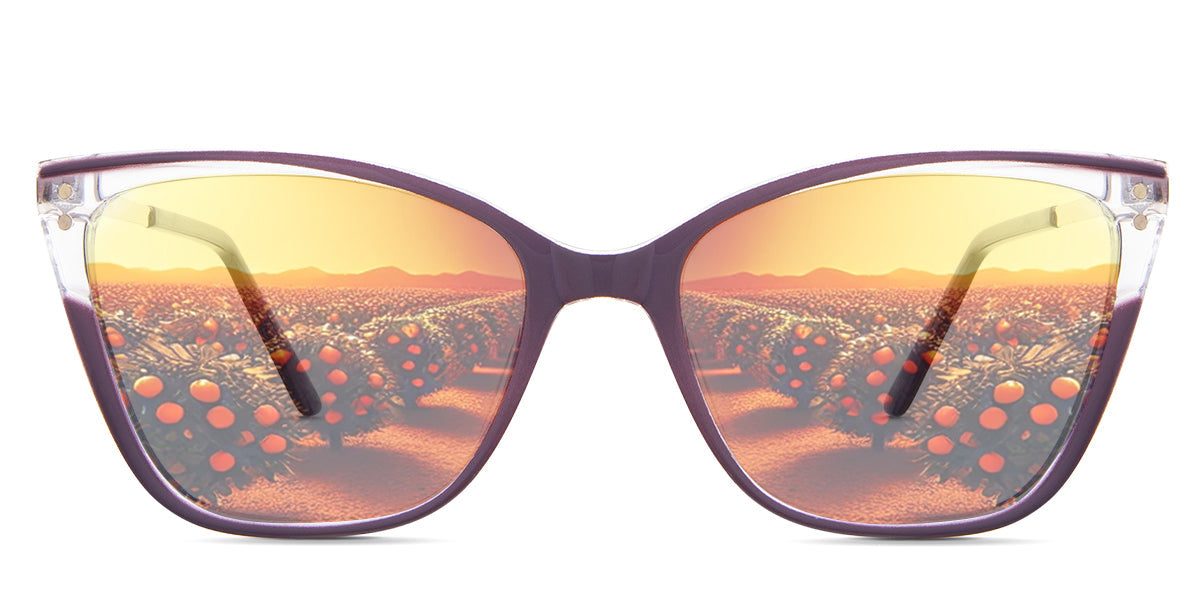 Mila Women's Prescription Tinted Glasses - Stylish & UV Protection for Work, Driving & Outdoor Activities