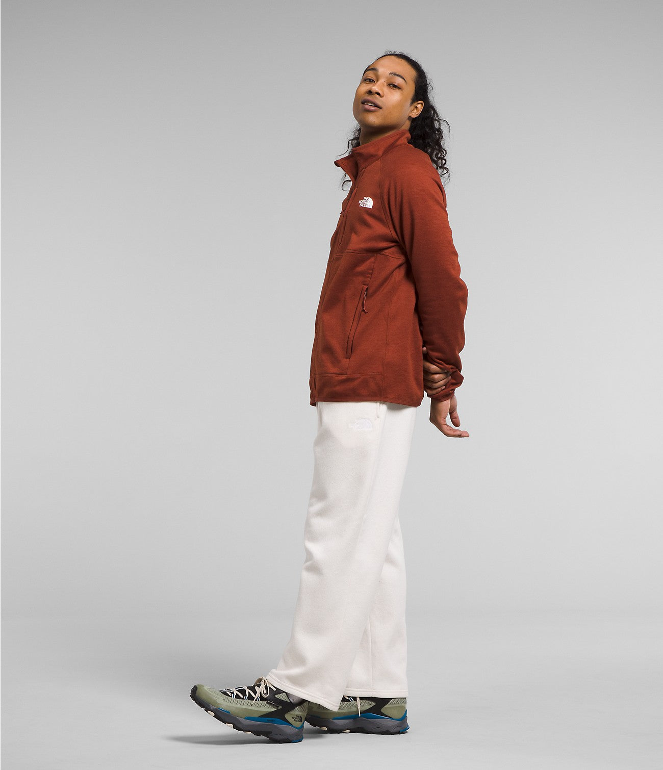 Men's Canyonlands Full Zip Fleece Jacket - NF0A5G9V - Cozy Winter Outdoor Hiking & Camping Wear