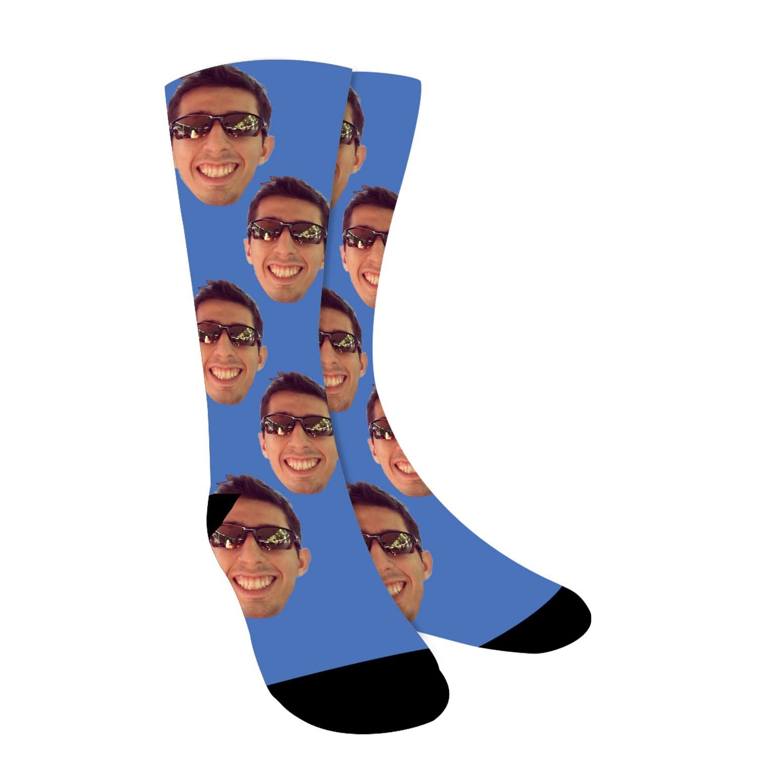 Custom Photo Socks with Your Face or Dog - Personalized Printed Socks for Men & Women - Great for Gifts, Couples, Pet Lovers & Special Occasions