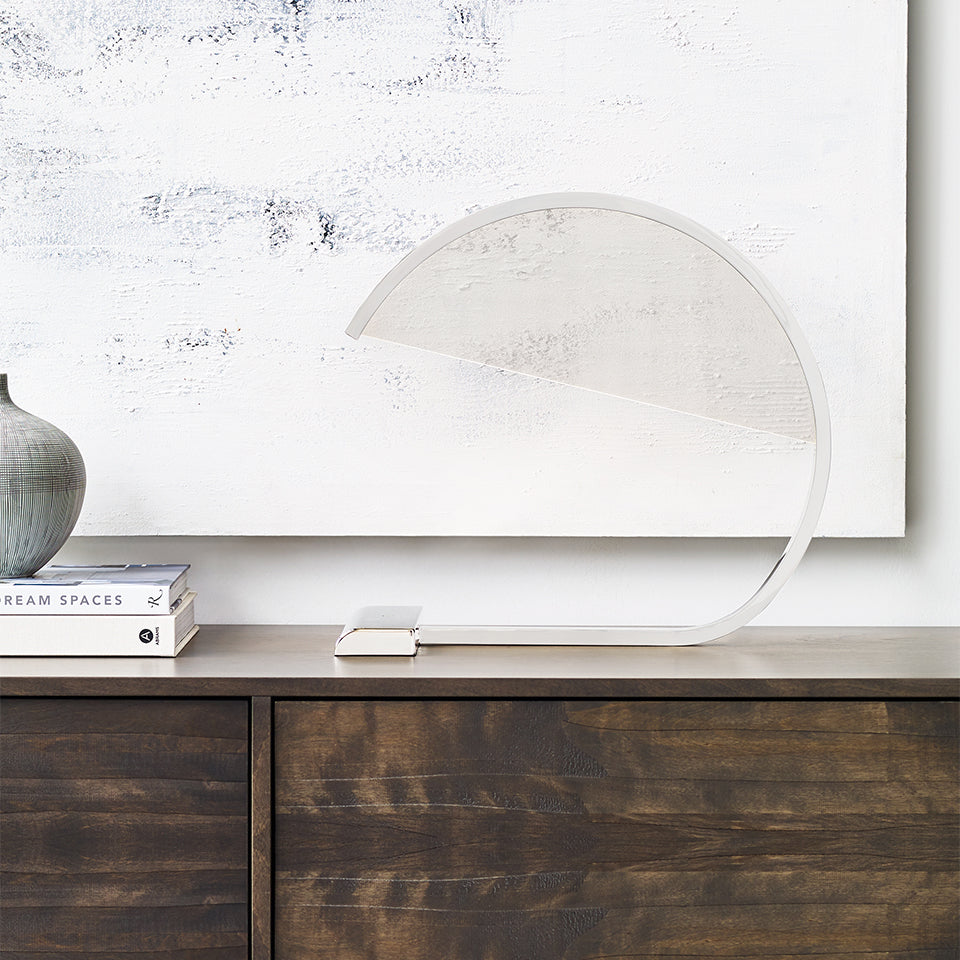 Karla Table Lamp - Modern LED Desk Light for Home Office, Bedroom & Living Room - Stylish Nightstand Lighting for Reading & Decor