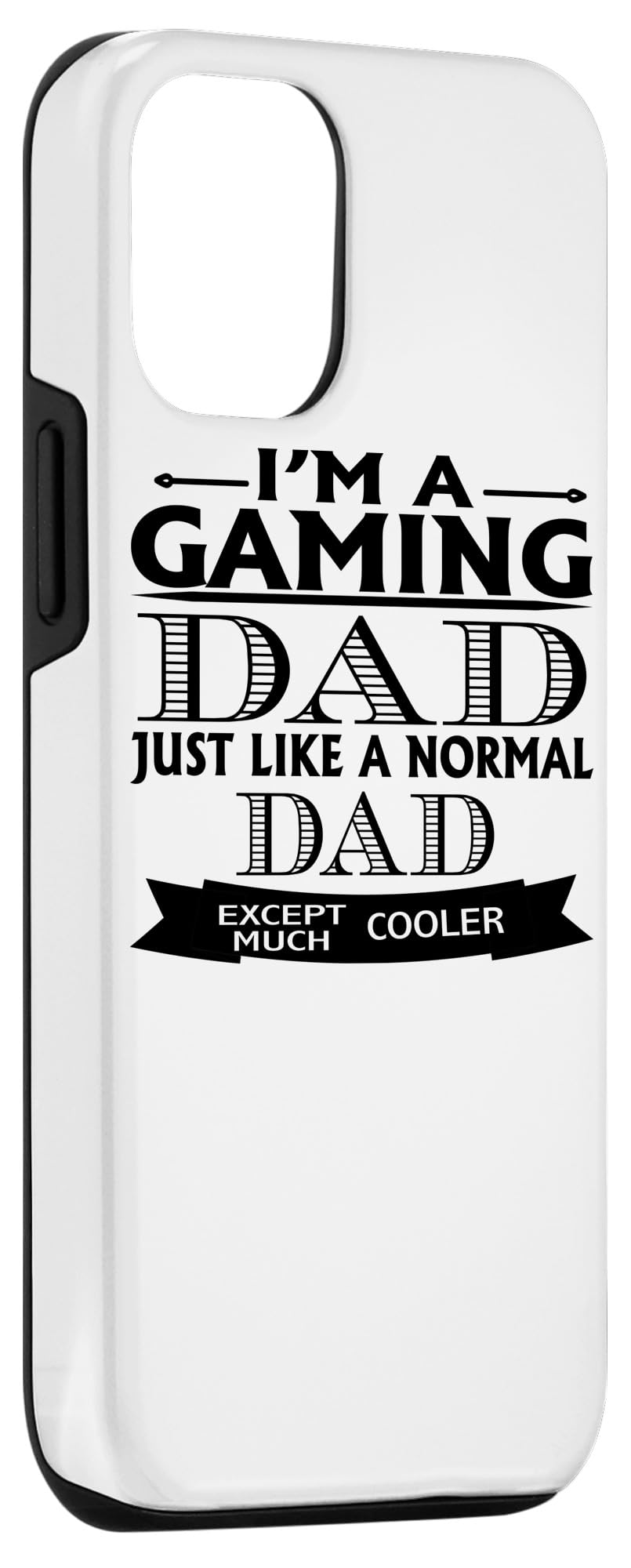 iPhone 12/12 Pro Gaming Dad Case - Cool Protective Cover for iPhone 12 & 12 Pro - Perfect for Gaming Enthusiasts & Tech-Savvy Dads