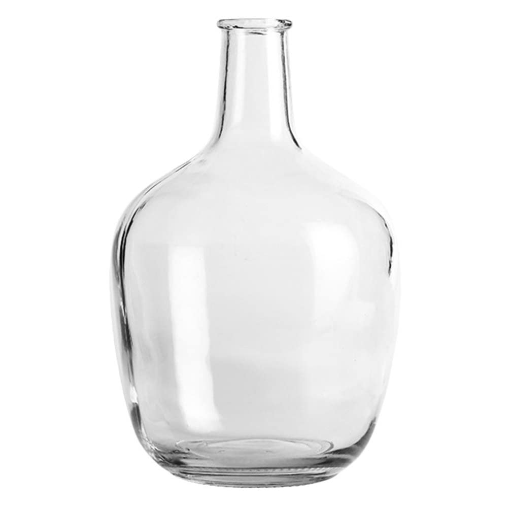 VICASKY Clear Glass Vase for Flowers - Elegant Decorative Floral Holder, Plant Container & Wedding Centerpiece - Perfect for Home Decor, Floral Arrangements, and Special Events