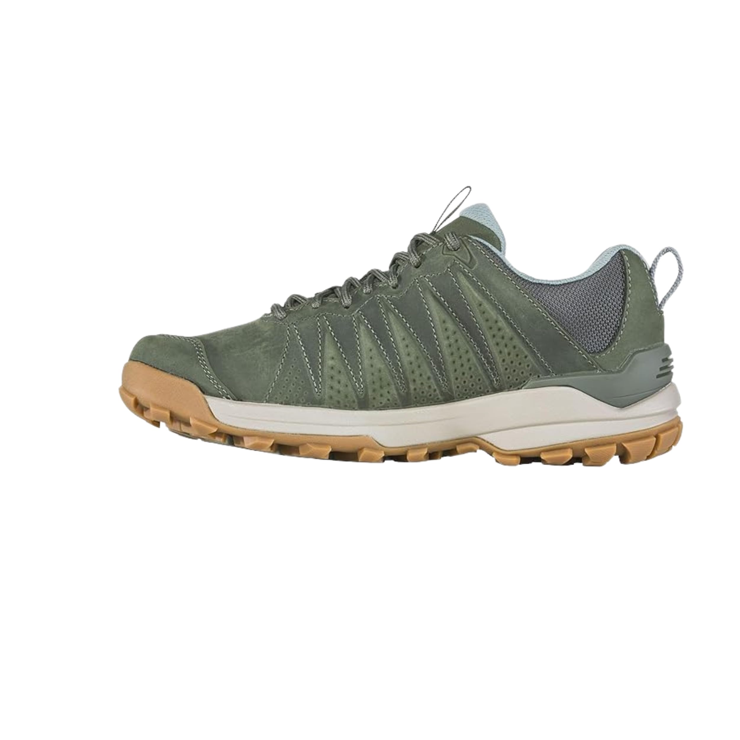Oboz Women's Sypes Low Leather B-Dry Waterproof Hiking Shoes - Lightweight Trail Walking & Outdoor Adventure Footwear for Hiking, Camping & Travel
