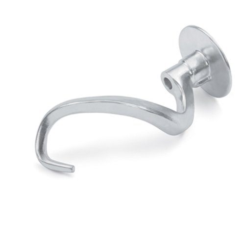 Vollrath 40771-30 Quart Dough Hook for Mixers | Heavy Duty Stainless Steel Dough Mixing Attachment | Perfect for Bread, Pizza & Pastry Dough | Commercial & Home Baking Use