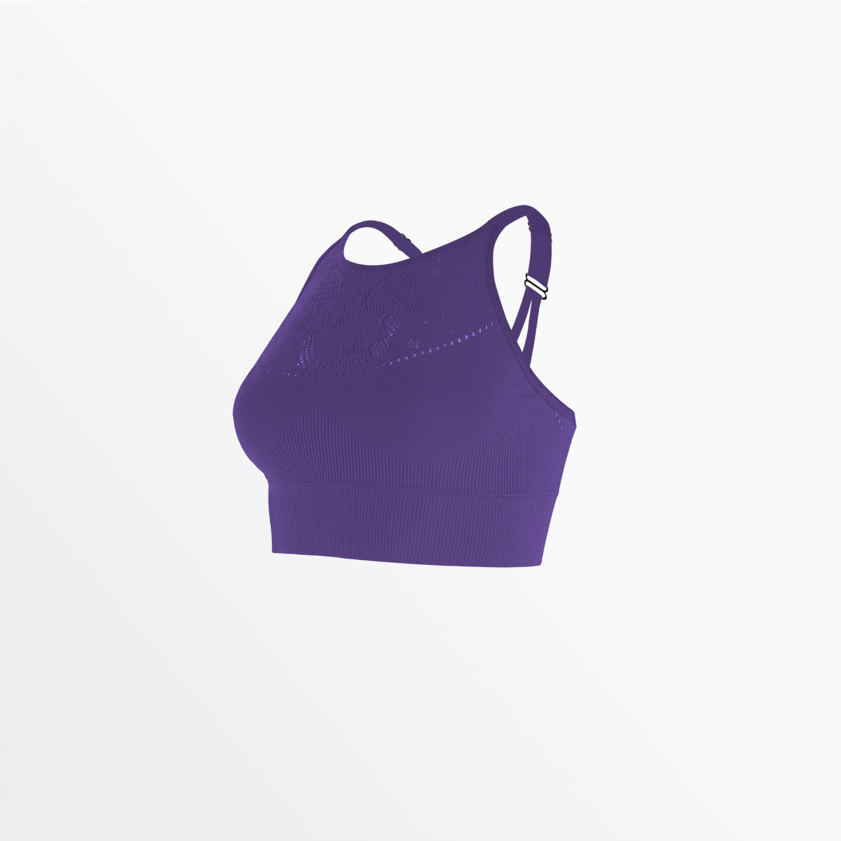 MTV Women's Sporty Sculpt Longline Seamless Bra - High Support Workout Sports Bra for Running, Yoga & Gym - Comfortable & Breathable Activewear for Women