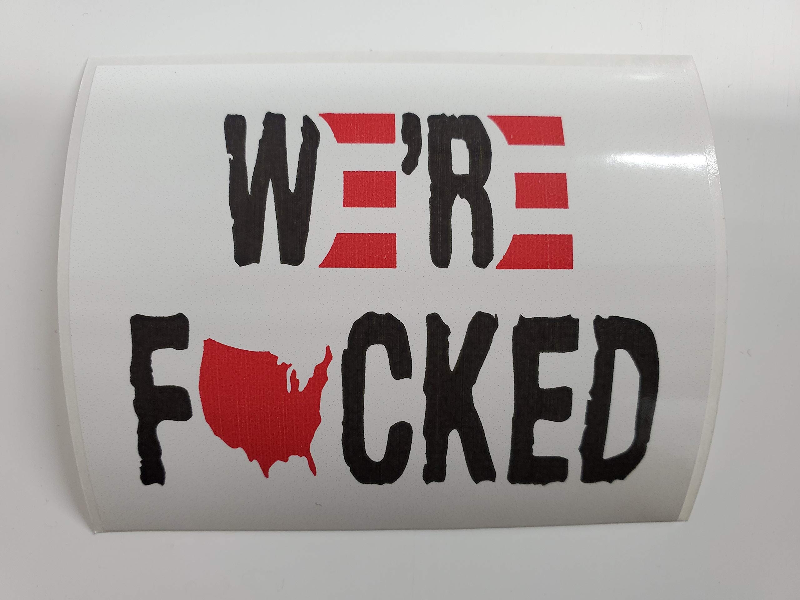 FJB President Laptop Stickers (3-Pack) | 2nd Amendment American Flag Decals for Cars, Trucks, Vans, Walls, Laptops | Patriotic Custom Stickers for America Enthusiasts | Perfect for Political Events, Home Decor, and Personal Expression