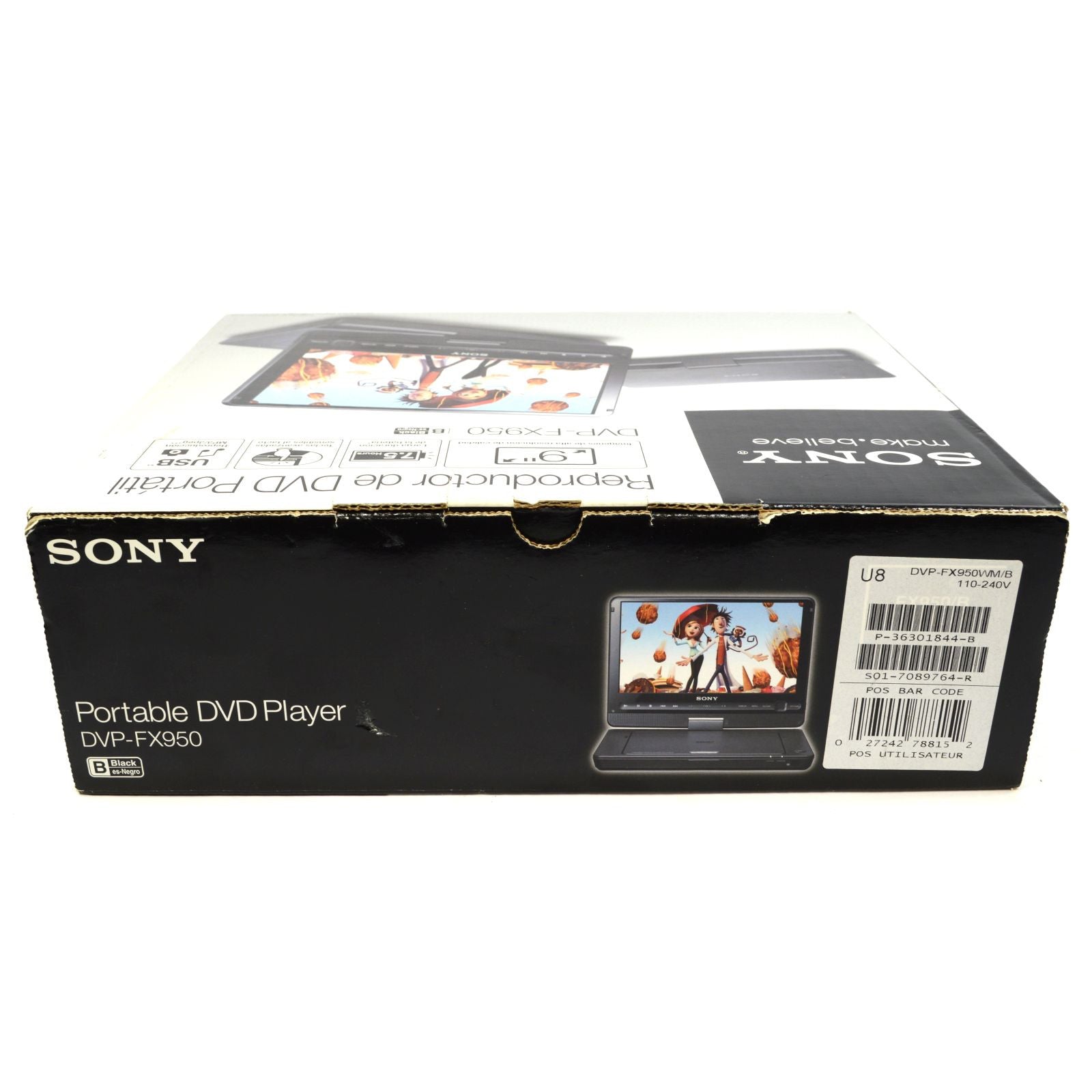 Brand New SONY DVP-FX950 Portable DVD Player with 9