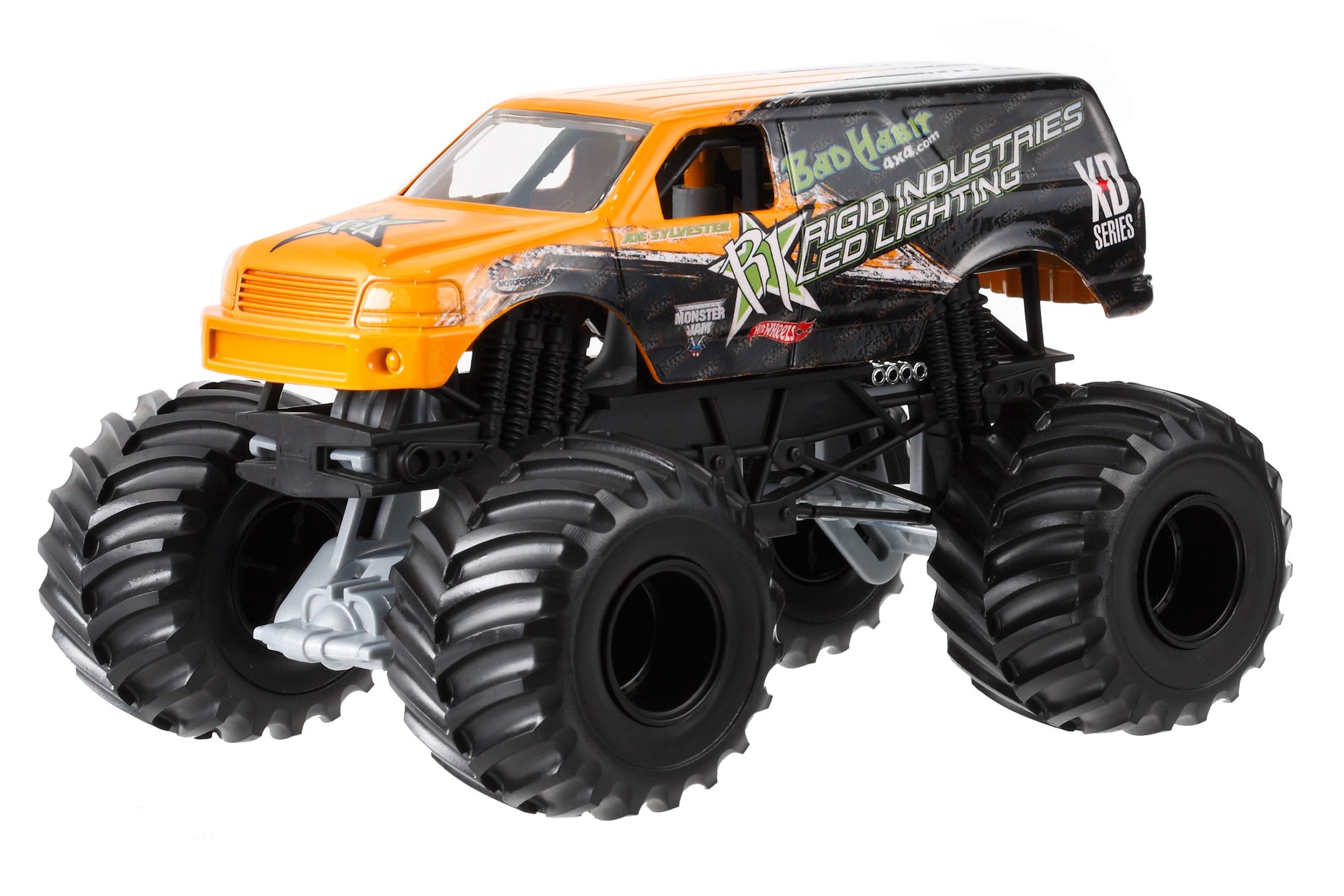 Hot Wheels Monster Jam Bad Habit 1:24 Scale Die-Cast Truck Toy - Collectible Monster Truck for Kids & Adults - Perfect for Play, Display & Racing Scenes